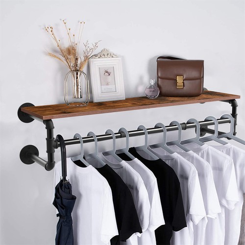 Clothes rack top shelf - w/,