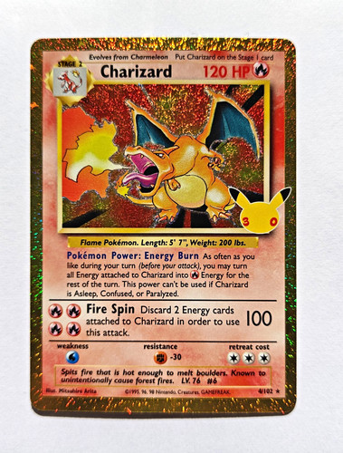 Charizard 30th celebration