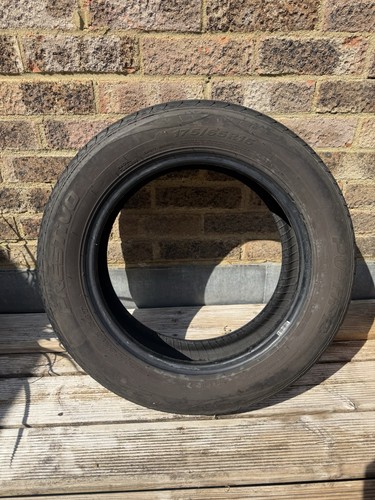 Slightly used car tyre - car,