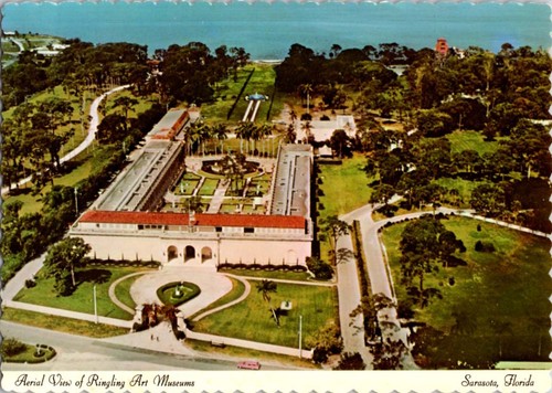 Sarasota postcard ringling - sarasota, fl