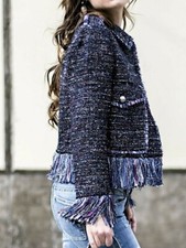 NOW £29! ~ZARA ~ BLUE TWEED