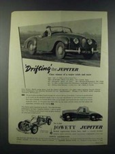 1952 Jowett Jupiter Car Ad -