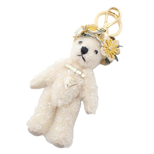 Used prada flower teddy - teddy, bear