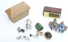collection of lead farm toys