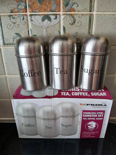 Stainless steel dome canister - stainless,