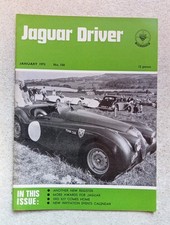 Jaguar Driver Magazine - January 1973 - No.150.