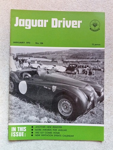 Jaguar driver magazine - driver,