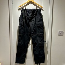 Corteiz Black Cargo Trousers