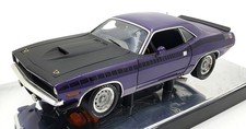 Highway 61 1/18 Scale 50237 - 1970 Plymouth AAR Cuda - Purple/Black