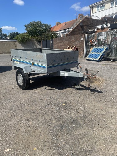 Galvanised tipper trailer - trailer,