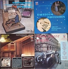 30, Vinyl LPs Featuring the Mighty Wurlitzer Organ ~ of 1970-1980s vintage