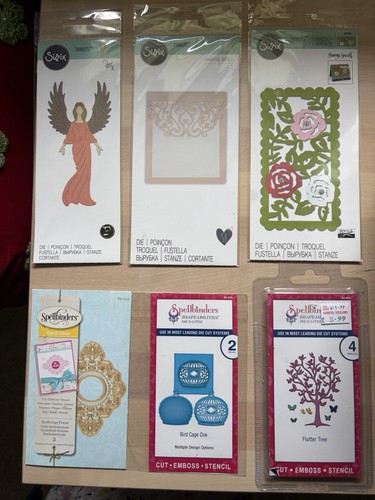 Sizzix and spellbinders dies - sizzix,