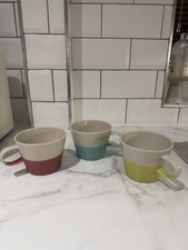 M&S Mugs x3 New Unused MARKS