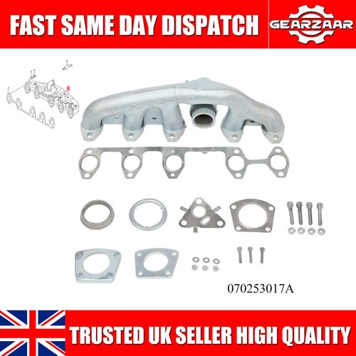 Exhaust manifold for - exhaust, t5