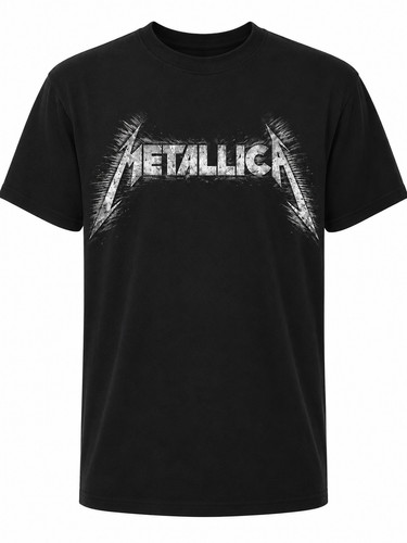 Metallica logo shirt - logo,