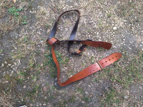 Sam browne leather - leather, belt