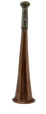 Copper Hunting Horn 9" Tall Swaine & Adeney London Kohler & Son England 1862