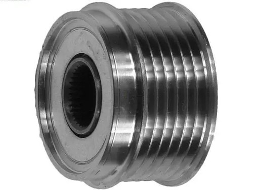 Alternator clutch pulley