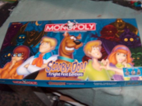 Monopoly scooby doo fright - monopoly,