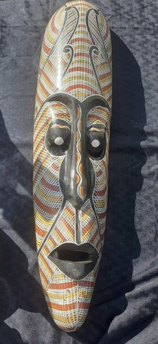 Afican totem mask - afican,