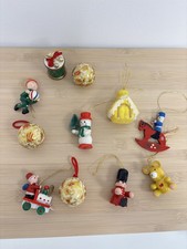 11 Vtg Christmas bundle Wooden