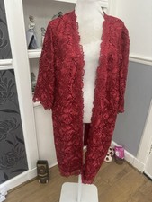 Jacques Vert Red  Long Coat