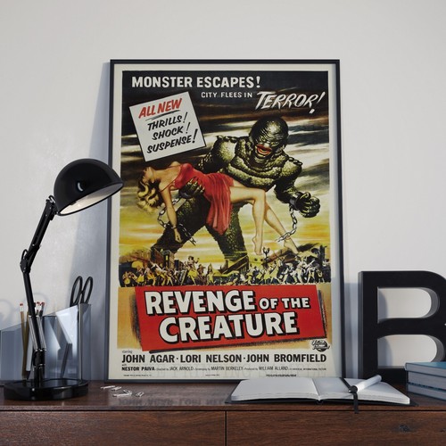 Vintage movie horror poster - movie,