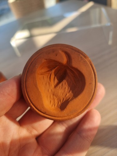 Vintage terracotta ceramic - terracotta,
