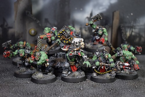 Ork boyz pro painted - boyz,