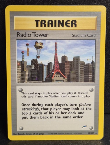 Pokemon tcg radio - radio, neo