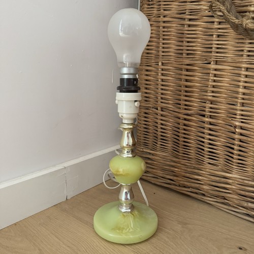 Vintage table lamp - lamp, simulated