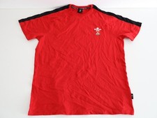 WRU Welsh Rugby Union Red T-Shirt L
