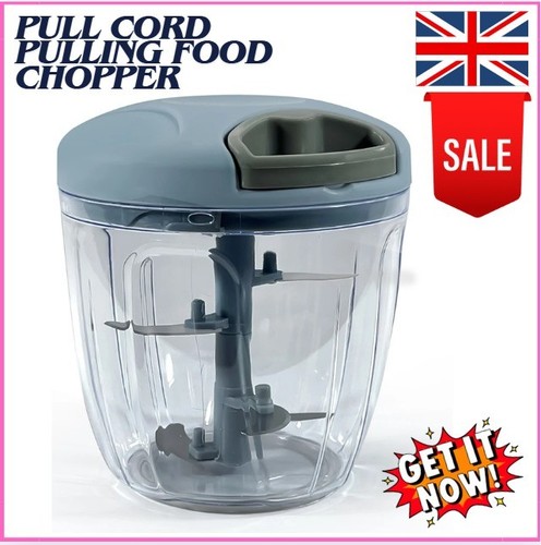 Manual food chopper pull cord - manual,