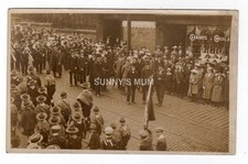 LANCASHIRE, RADCLIFFE, STREET SCENE, PROCESSION, BAND, RP