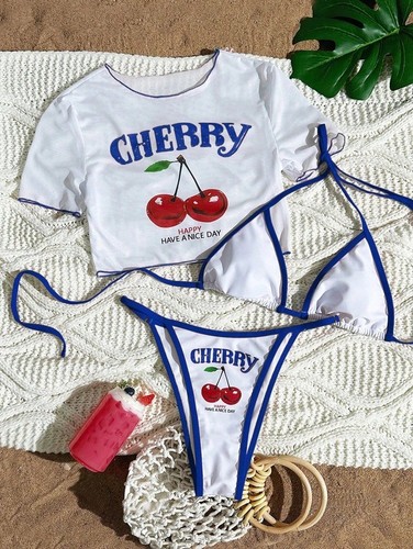 Women piece cherry - 3,