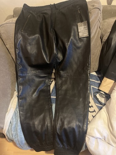 Genuine leather trousers super - leather,