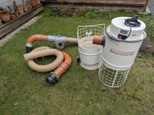 Axminster WV1000 240v Wall Mounted Dust Extraction System Woodworking