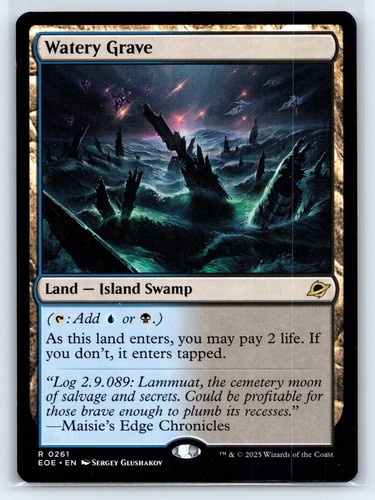 Watery grave edge - edge, of