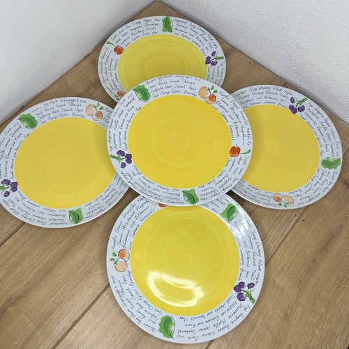 Rayware fruit dinner - dinner, plates