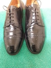Mens Loake Kelso Black Leather