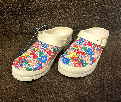 Joules womens floral - floral, clog