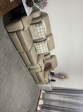 2 and 1 Seat Leather Electric Recliner Sofa Chair Set ( SEE DESCRIPTION )