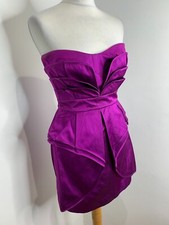 Temperley purple silk