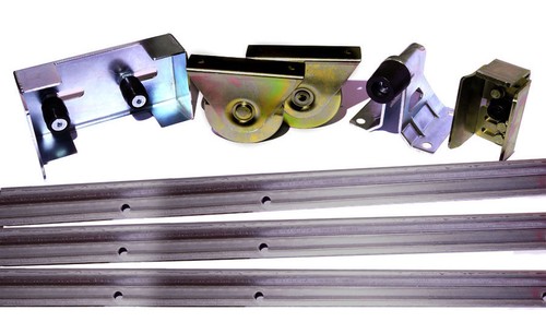 Concrete sliding gate to - sliding, up