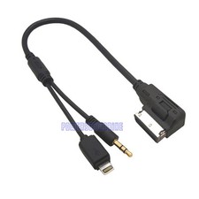 Car Music Interface AMI MMI Audio AUX Adapter Cable for Audi VW  iphone 12 13 14