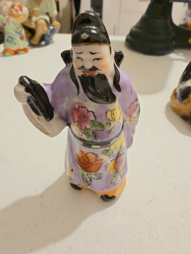 Vintage chinese porcelain male - porcelain,