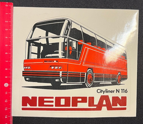 Neoplan cityliner 116 decal - cityliner,