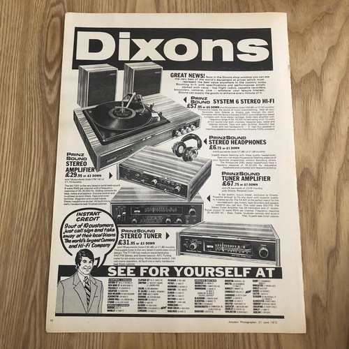 Cams103 magazine advert 11x8 - magazine,
