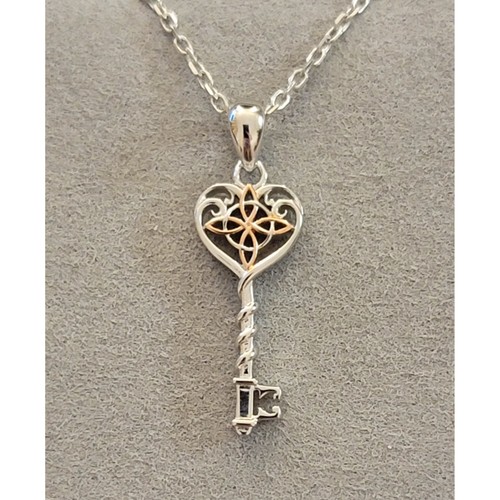 925 sterling silver - silver, knot