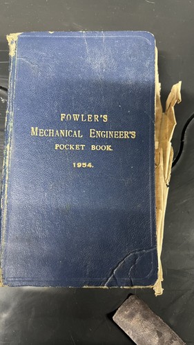 Fowler mechanical engineer s - fowler's,